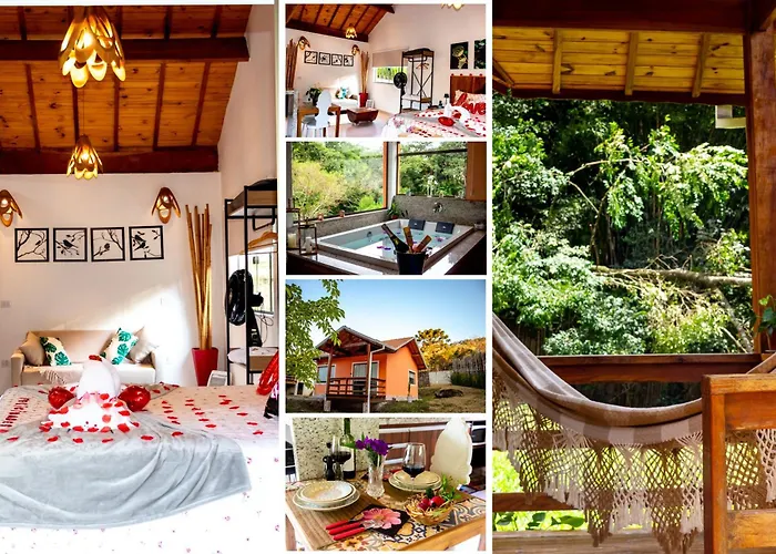 Chale Canto Do Galo 2 - Hidro Da Jacuzzi, Lareira Ecologica, Cozinha Completa, Wi-Fi 80Mbps, Proximo A Comercio Local E Relaxando Ao Som Do Riacho